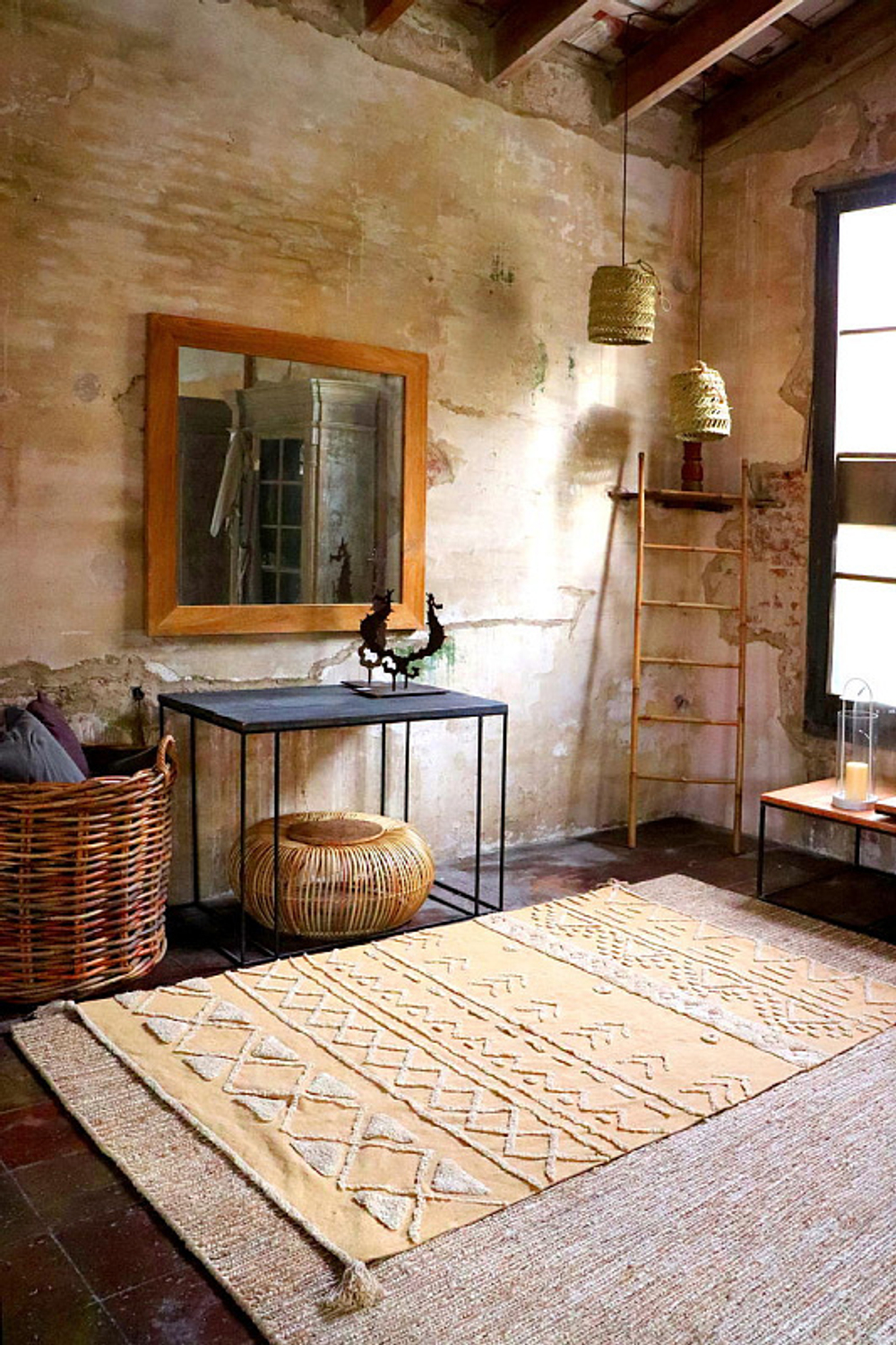 Ковер Lorena Canals Tribu медовый 140х200 см