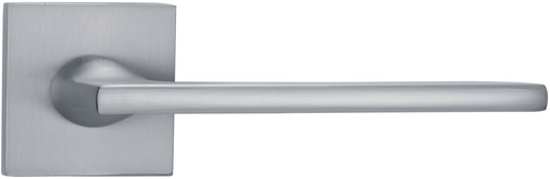 Ручки дверные алюминиевые V89L-2 SL (матовый хром)