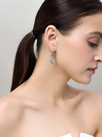 Серьги "Whale Royal Love" silver