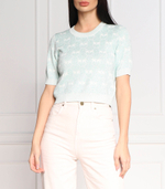 блузка modesto maglia jacquard monogr Pinko - мятный(100215 A0IT)