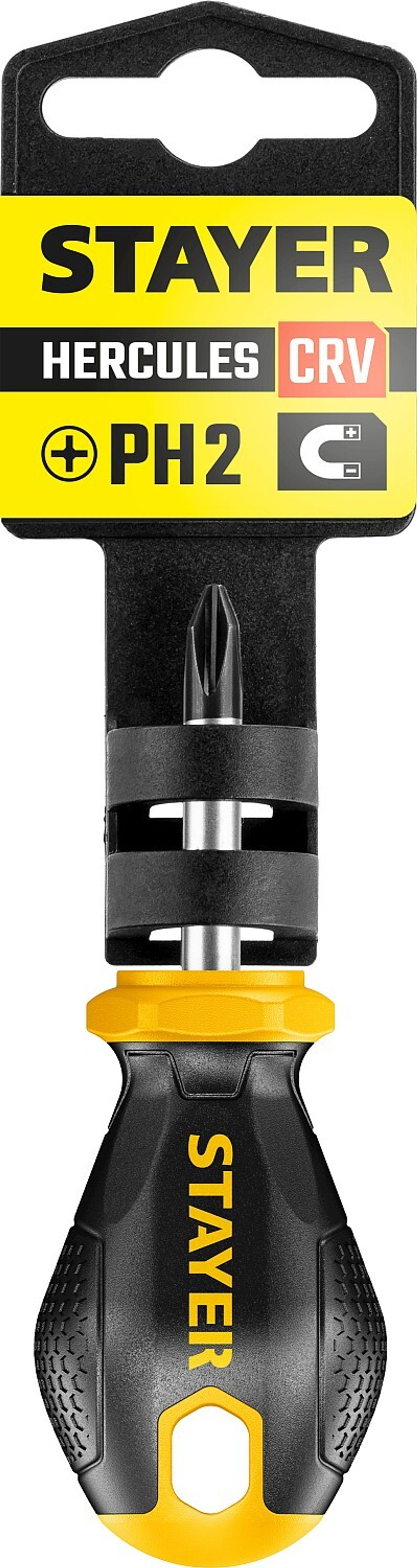STAYER Hercules, PH2 x 38, отвёртка (2510-38-2)