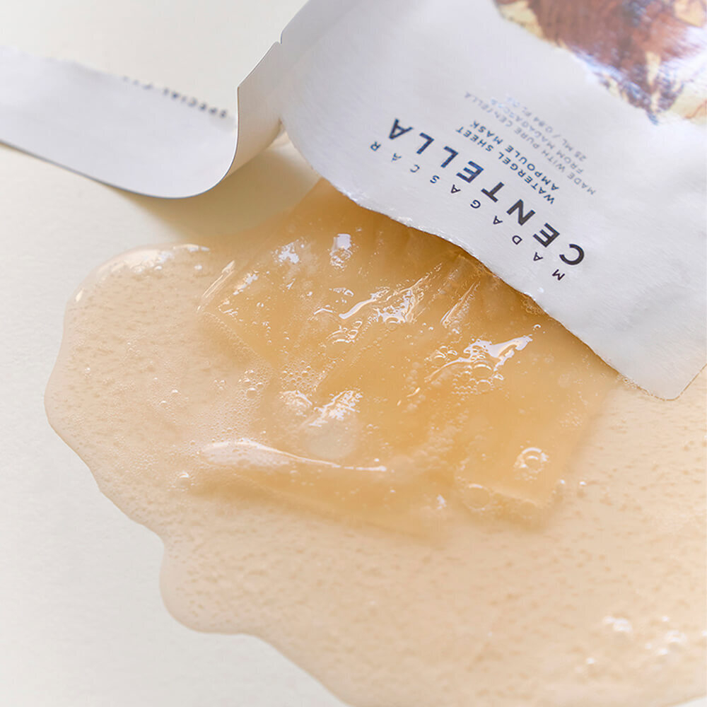 SKIN 1004 Madagascar Centella Watergel Sheet Ampoule Mask ампульная маска с 51% центеллы
