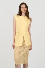 Жилет удлиненный