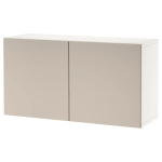 Стеллаж - IKEA BESTÅ/BESTA, 120x42x64 см, бежевый, Бесто ИКЕА