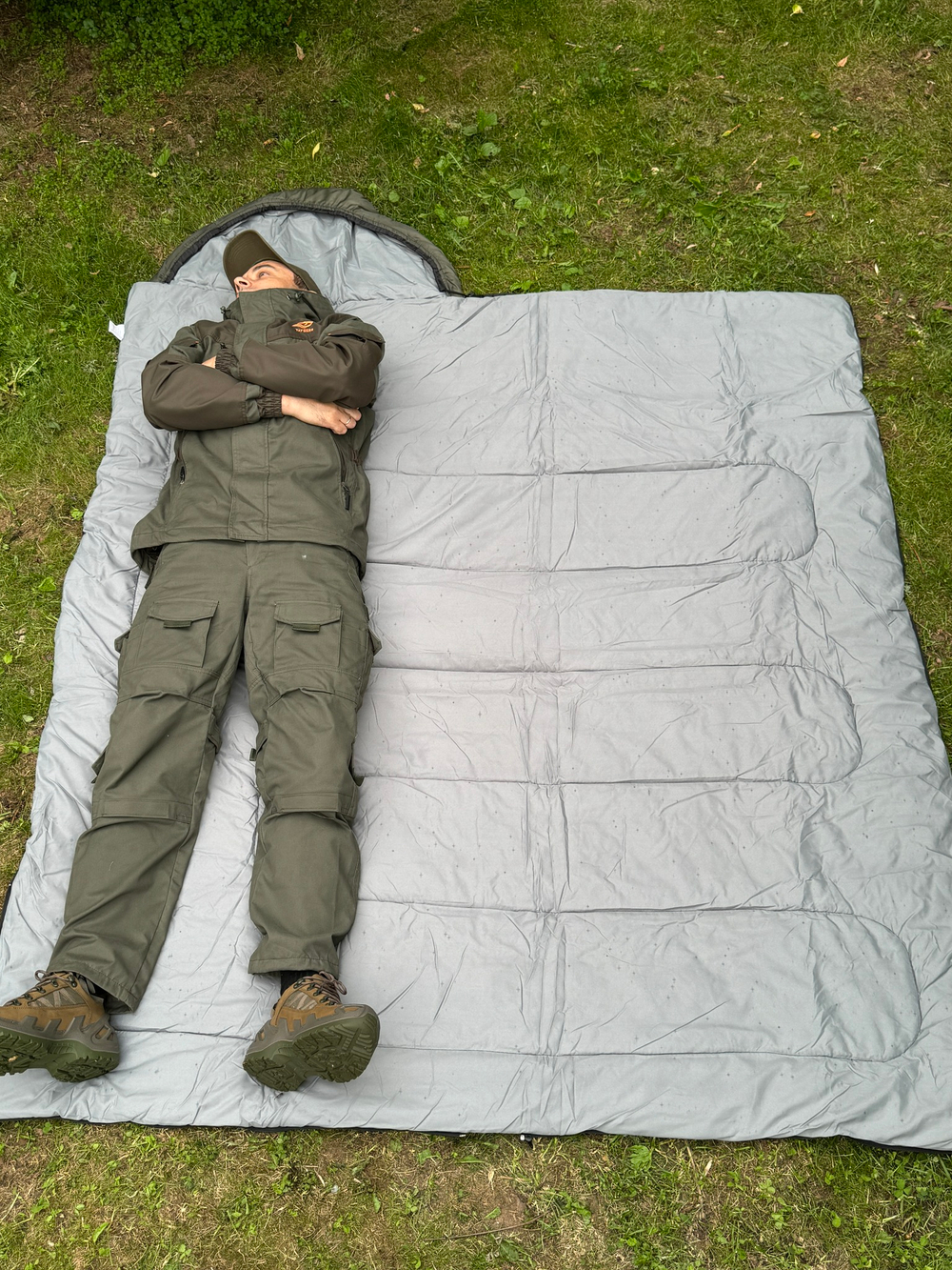 Спальный мешок одеяло Balmax camping plus series - 0 Олива