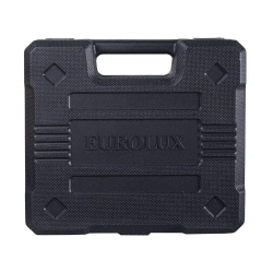 Шуруповерт аккумуляторный с режимом дрели Eurolux, в кейсе 2 АКБ, 12 В, 25 Н*м, 2 режима ДА-12DU-2