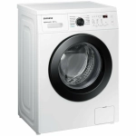 Стиральная машина Samsung WW60AG4S00CE 6 кг, 1000 об/мин, 45 см, инверторный мотор, пар, белая