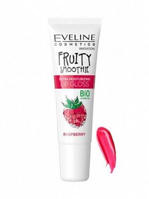 Eveline Экстраувлажняющий блеск для губ - raspberry серии Fruity Smoothie, 12мл