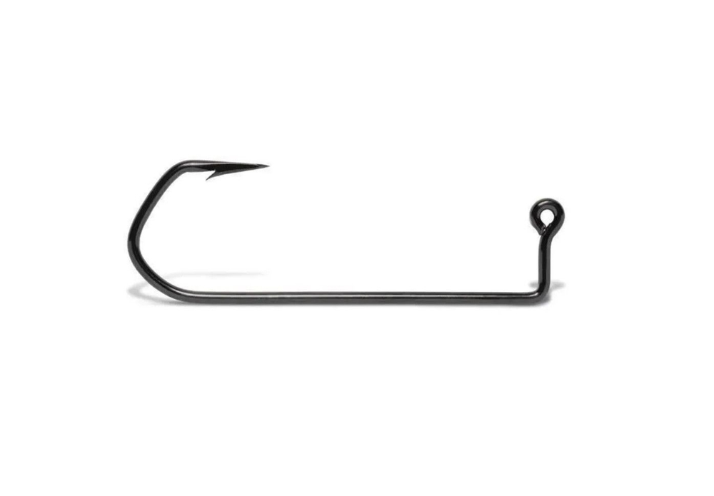 Крючок одинарный рыболовный VMC Jig 7150 BK (черный), 1000 штук в упаковке