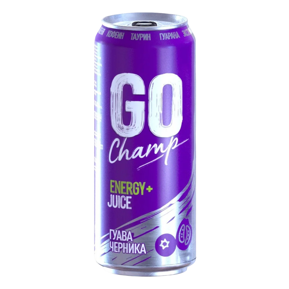 GO CHAMP гуава черника 0.43л жб