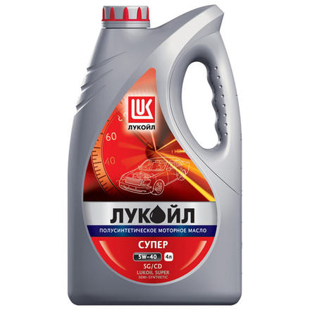 Моторное масло Лукойл супер 5w40 4л