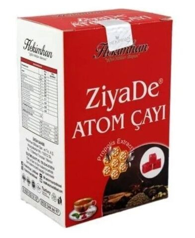 Чай "Hekimhan Nane Limon" прессованный, растворимый с лимоном и мятой 170 гр/ZiyaDede. Турция