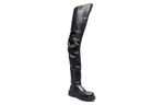 Vetements Over the knee Boots Men"s Black
