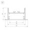 Коннектор угловой Arlight SL-Linia65-F-135 030123