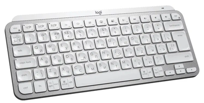 Беспроводная клавиатура Logitech MX Keys Mini серый, русская