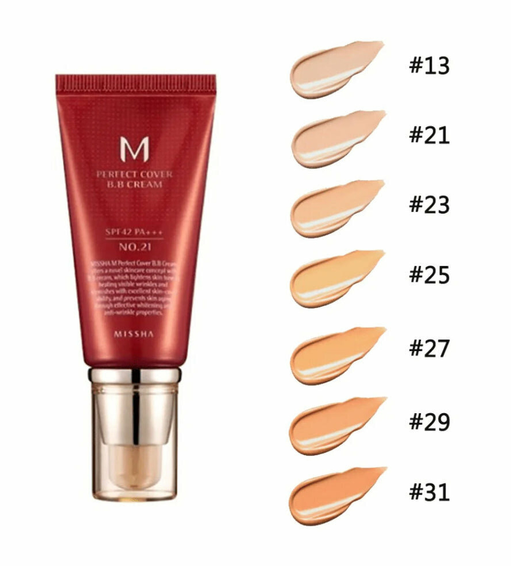 ВВ-крем Missha M Perfect Cover BB Cream №21 50 ml
