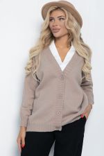 Кардиган Вилла (кофе) Б11286 LT Collection