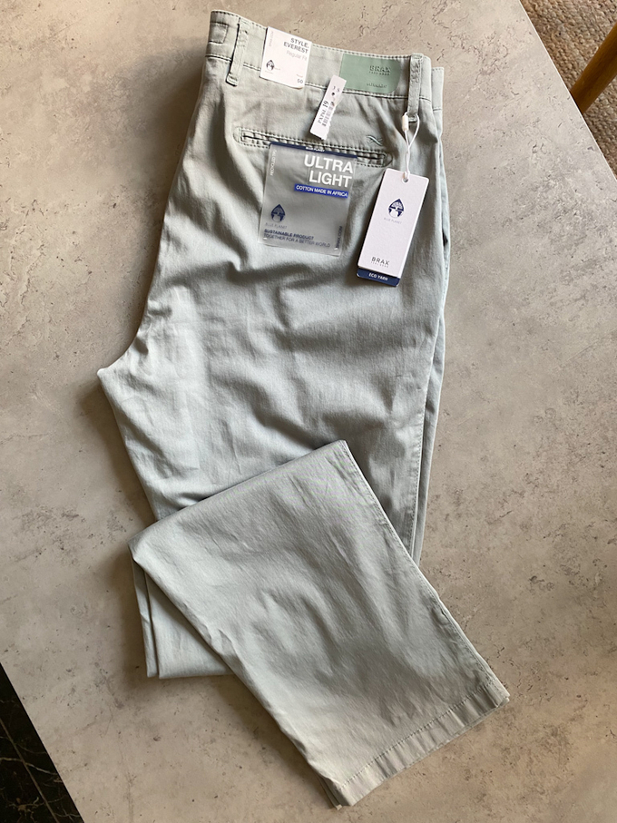 Новые хлопковые брюки Brax, L-XL