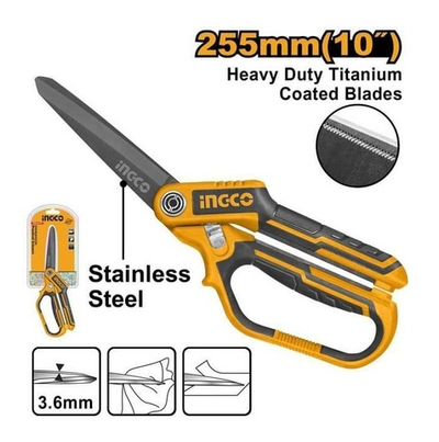 Ножницы усиленные 255 мм INGCO INDUSTRIAL HSCRS832558