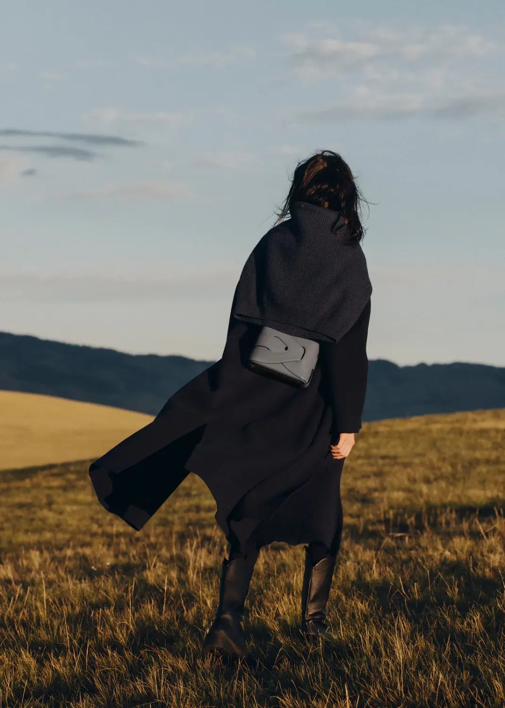 POLENE СУМКА NODDE, КАМЕННЫЙ