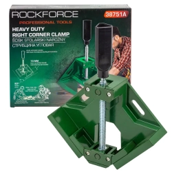 Струбцина винтовая угловая (1 зажим, max захват-70мм) RockForce##Rock FORCE RF-38751A