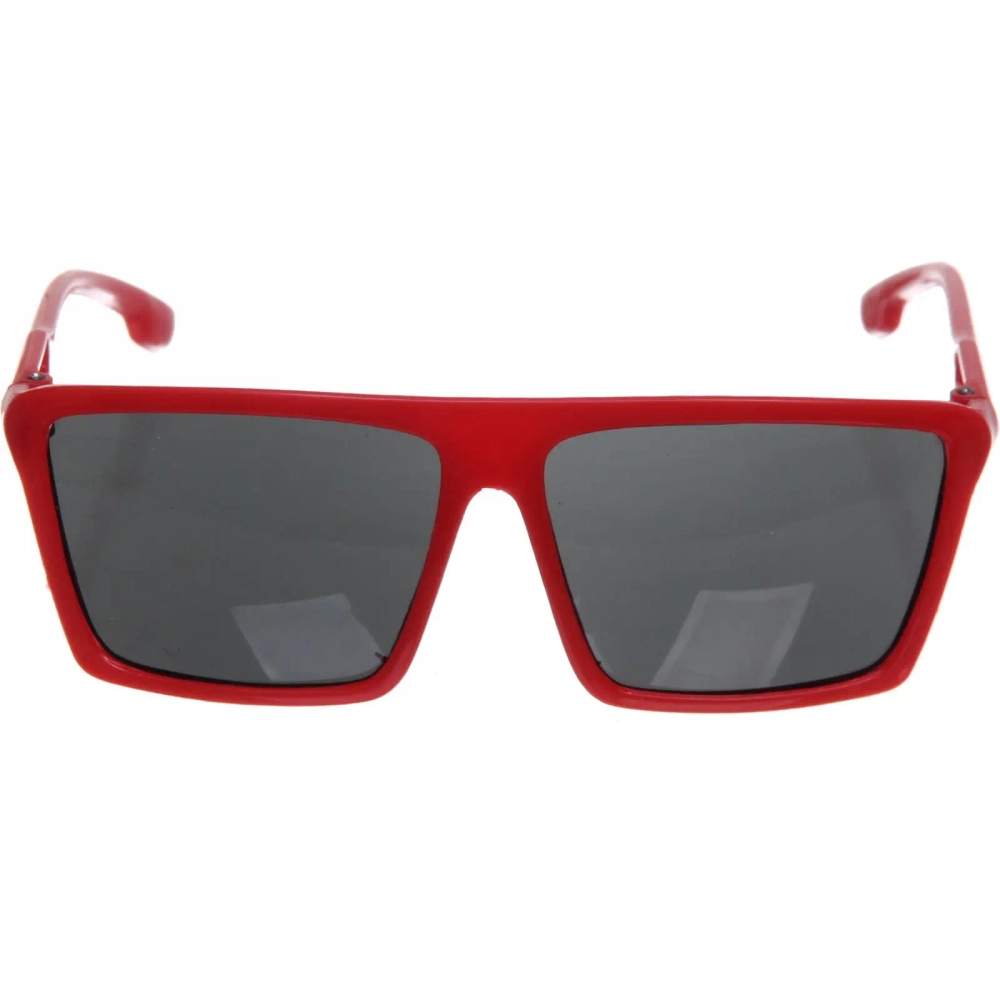 Очки солнцезащитные детские «Мода», однотонные, глянцевые, форма прямоугольная, микс 6 цветов