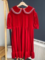 Бархатное платье Marzipan, 140