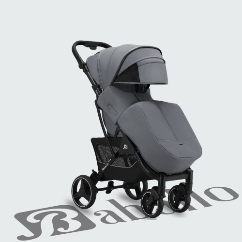 Коляска Baballo Future 2025 (серый/черная рама)