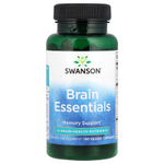 Swanson Vitamins, Brain Essentials, 60 растительных капсул