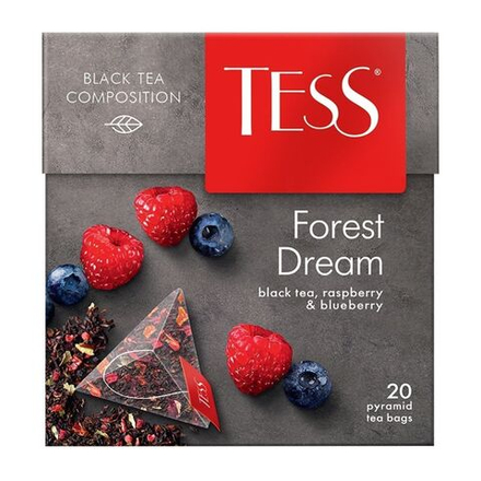 Tess чай черный Forest Dream, 20 пирамидок