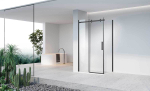 Душевой уголок Como-N VSR-4CN1015CLB, 1500*1000, черный, стекло прозрачное, , шт