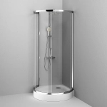 Душевой уголок AM.PM Like W83G-333-095CT 95х95 095CT стекло прозрачное/профиль хром