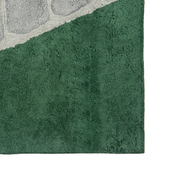 Ковер из хлопка с рисунком tea plantation из коллекции terra, 160х230 см