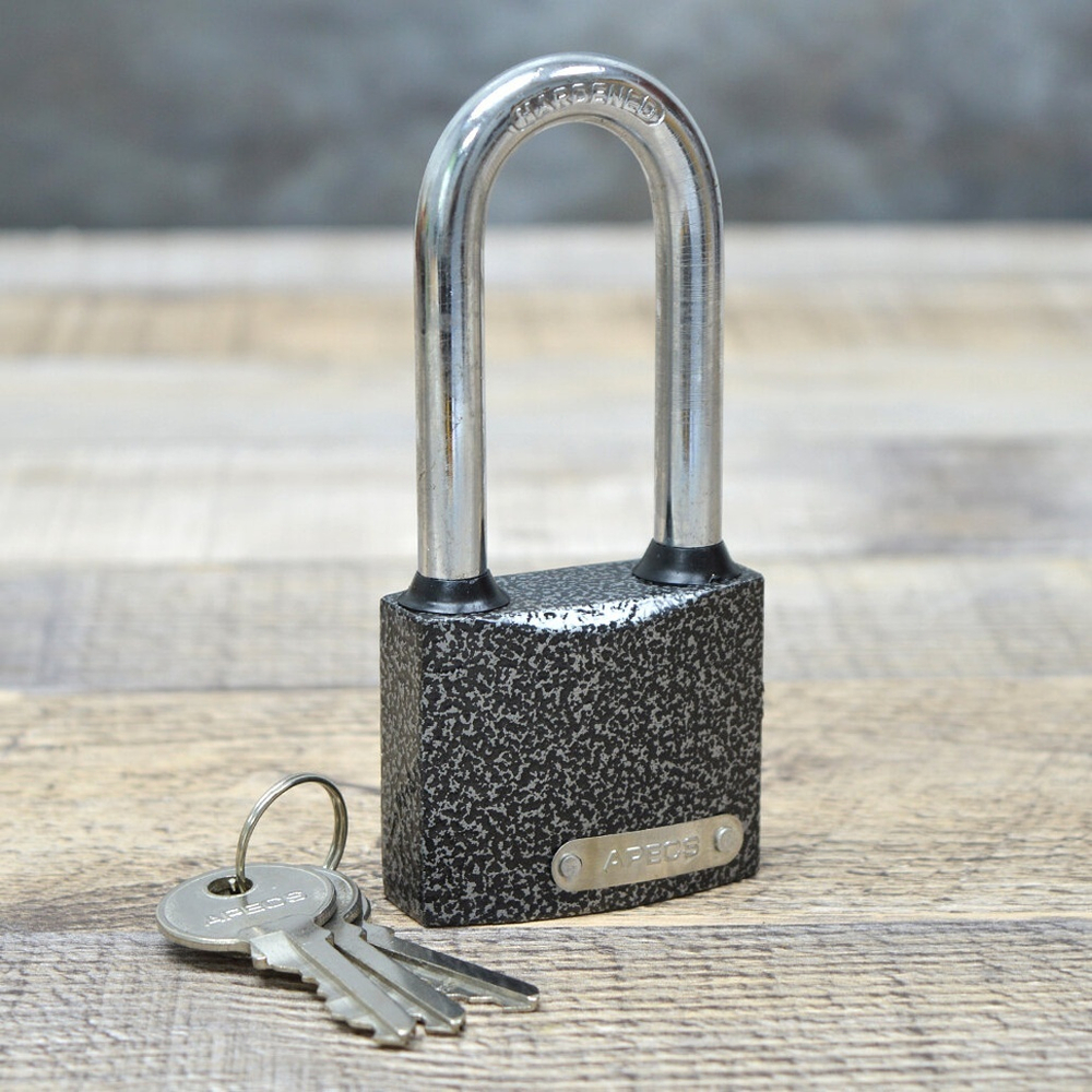 Замок навесной Apecs PD-01-50-L с длинной дужкой