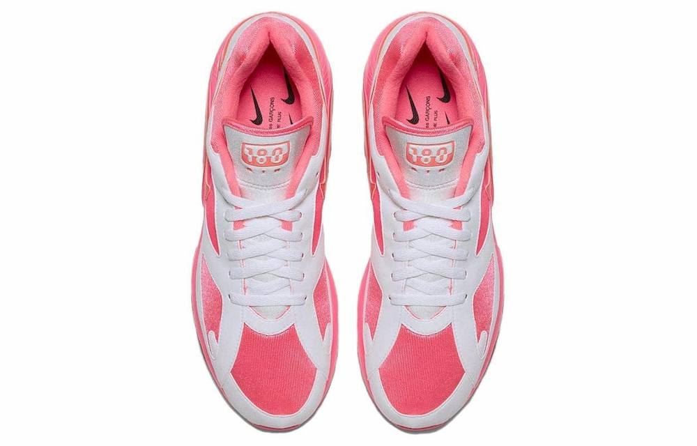 Кроссовки Cdg X Nike Air Max 180 "White Pink"