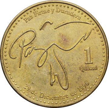 1 кетсаль 2013-2018 Гватемала