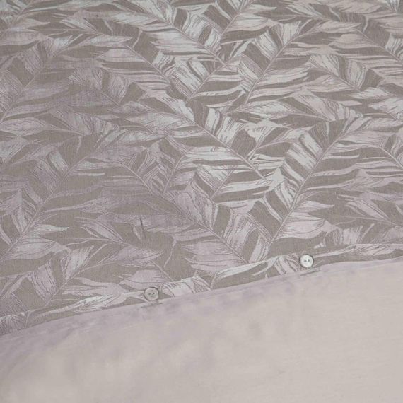 Постельное белье  LEAFY бежевый  TIVOLYO HOME Турция