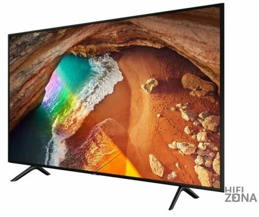 65" Телевизор Samsung QE65Q60TAU QLED HDR Smart TV, Черный