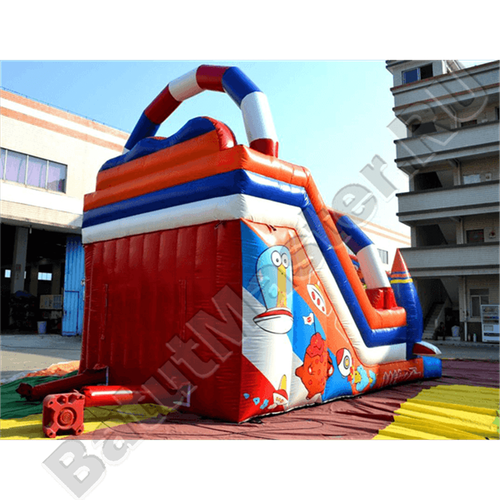 Коммерческий надувной батут "Новая ракета" 8*5*6 м