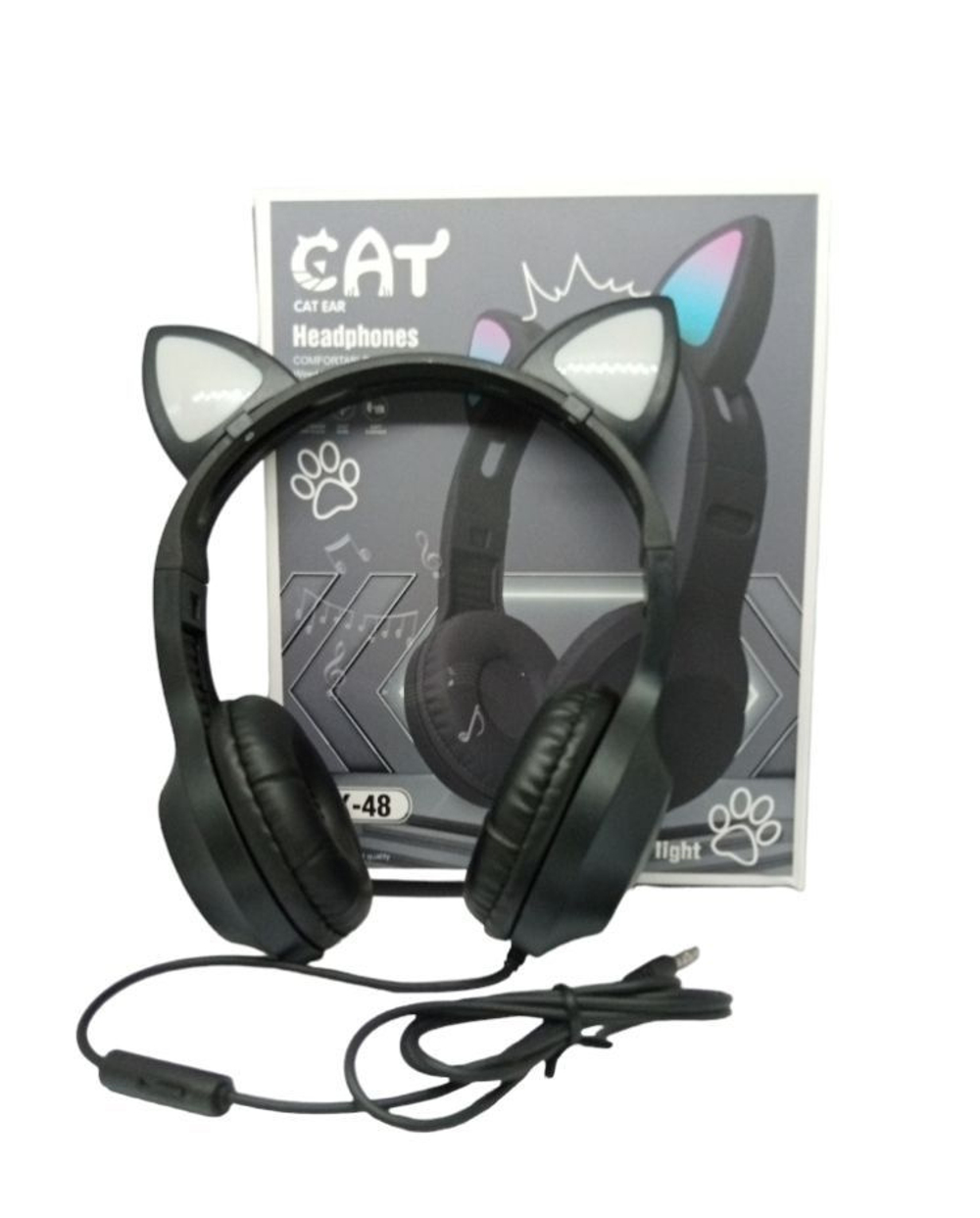 Полноразмерные наушники CAT BK-48 (черный)
