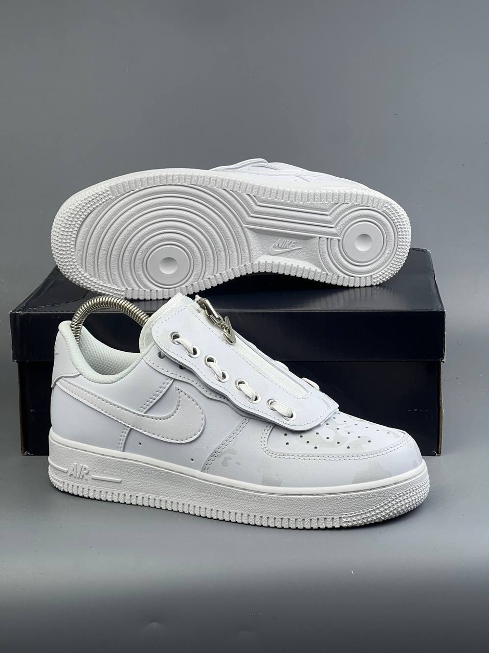 Кроссовки Nike AirForce Shroud #277(бел.)