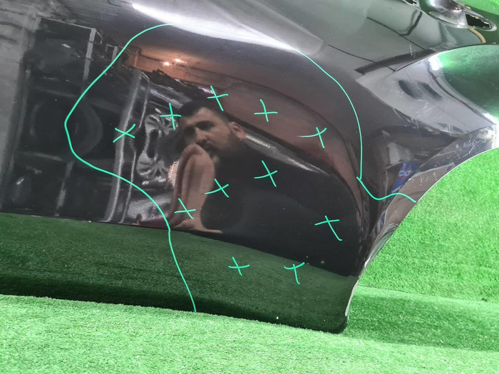 Дверь задняя левая BMW X6 F16 F86 (2014-2020)