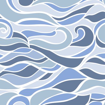 Волны, абстрактный узор