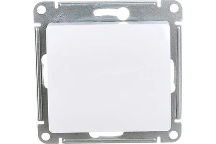 Переключатель одноклавишный Systeme Electric Glossa Бел 10А