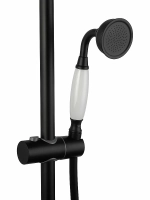 Душевая система с термостатом WONZON & WOGHAND RETRO WW-B3041-MB черный матовый