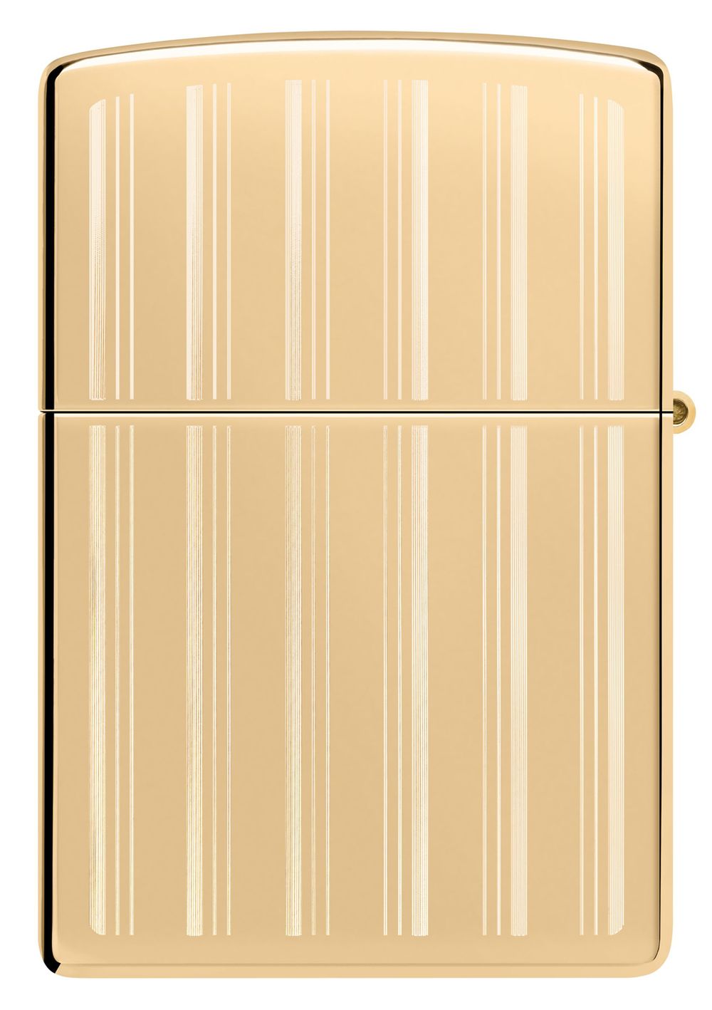 Зажигалка Zippo Classic с покрытием High Polish Brass золотистая (46011)