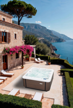 Всесезонный гидромассажный спа-бассейн Victoria Star VS-401L