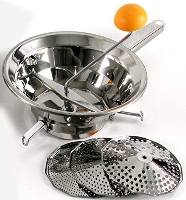 Машина для протирки овощей, фруктов ягод 24 см, 3 тёрки. Emanuel 3