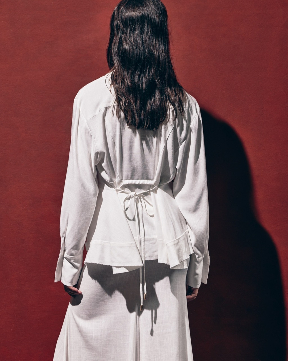 Рубашка изо льна