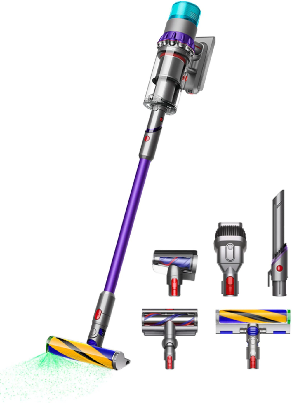 Вертикальный пылесос Dyson Gen5Detect Absolute SV23 (UK) + переходник